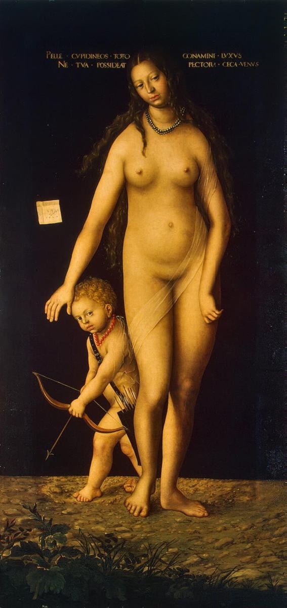 Венера и Амур, 1509