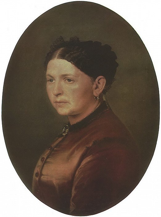 Портрет Ф. И. Резановой. 1868 Х.