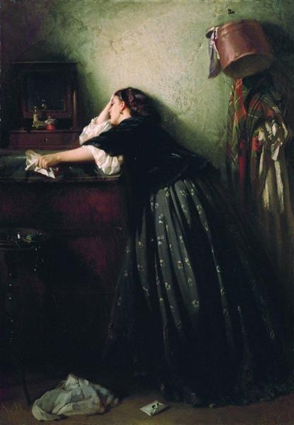 Вдова, 1865 - Константин Маковский