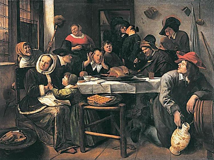 Самый оживленный, 1660