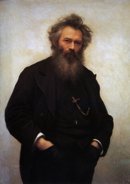 Крамской И.Н. – Портрет художника Шишкина 1880