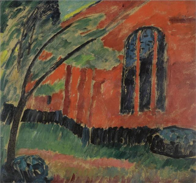Церковь в Прерове, 1911