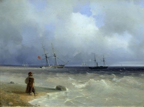 Морской берег, 1840