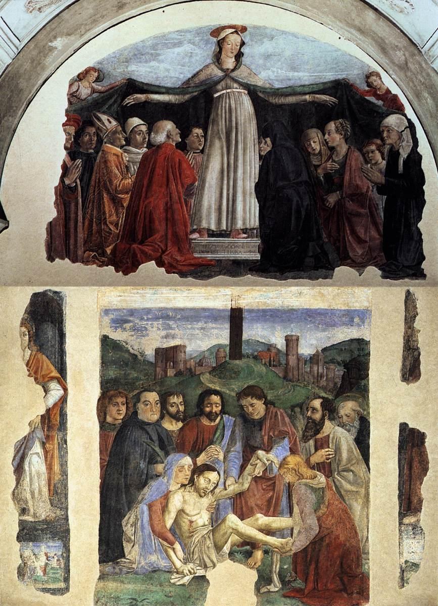Мадонна Милосердия и Плача, c.1472