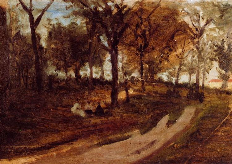 В лесу Сен-Клу, 1873