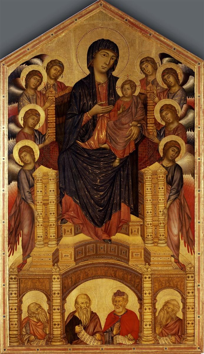 Мадонна с Младенцем на троне (Маэста), c.1280 - c.1285