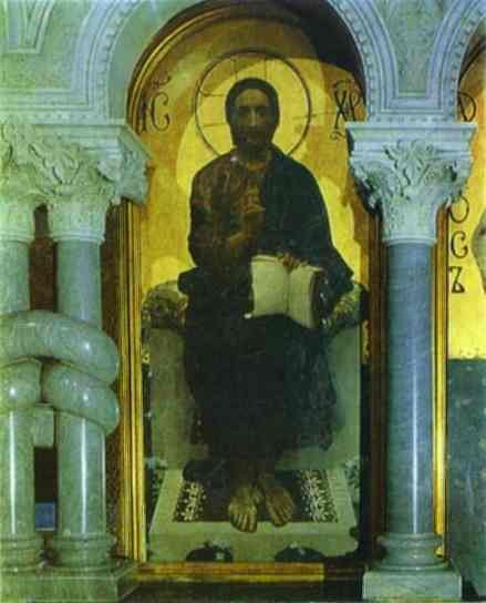 Христос, 1885 - Михаил Врубель