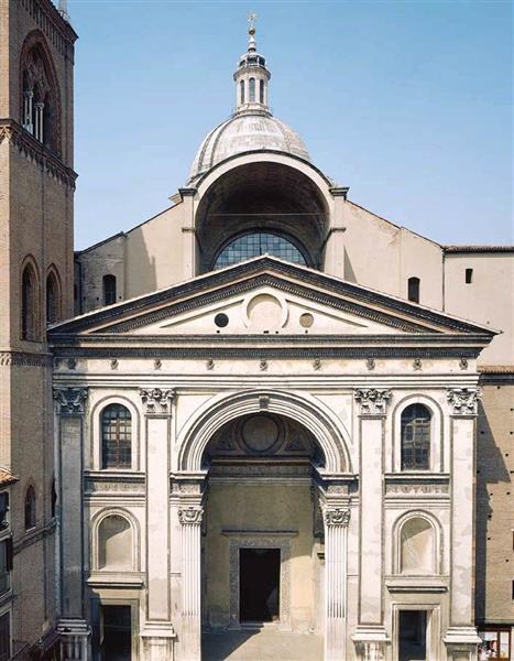 Сант-Андреа, Фасад (Мантуя), c.1472
