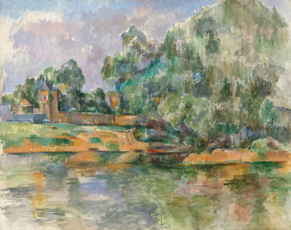 Берега Сены в Медане
