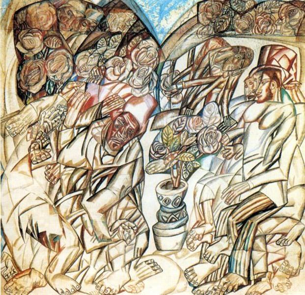 Садовник, 1912 - 1913 - Павел Филонов