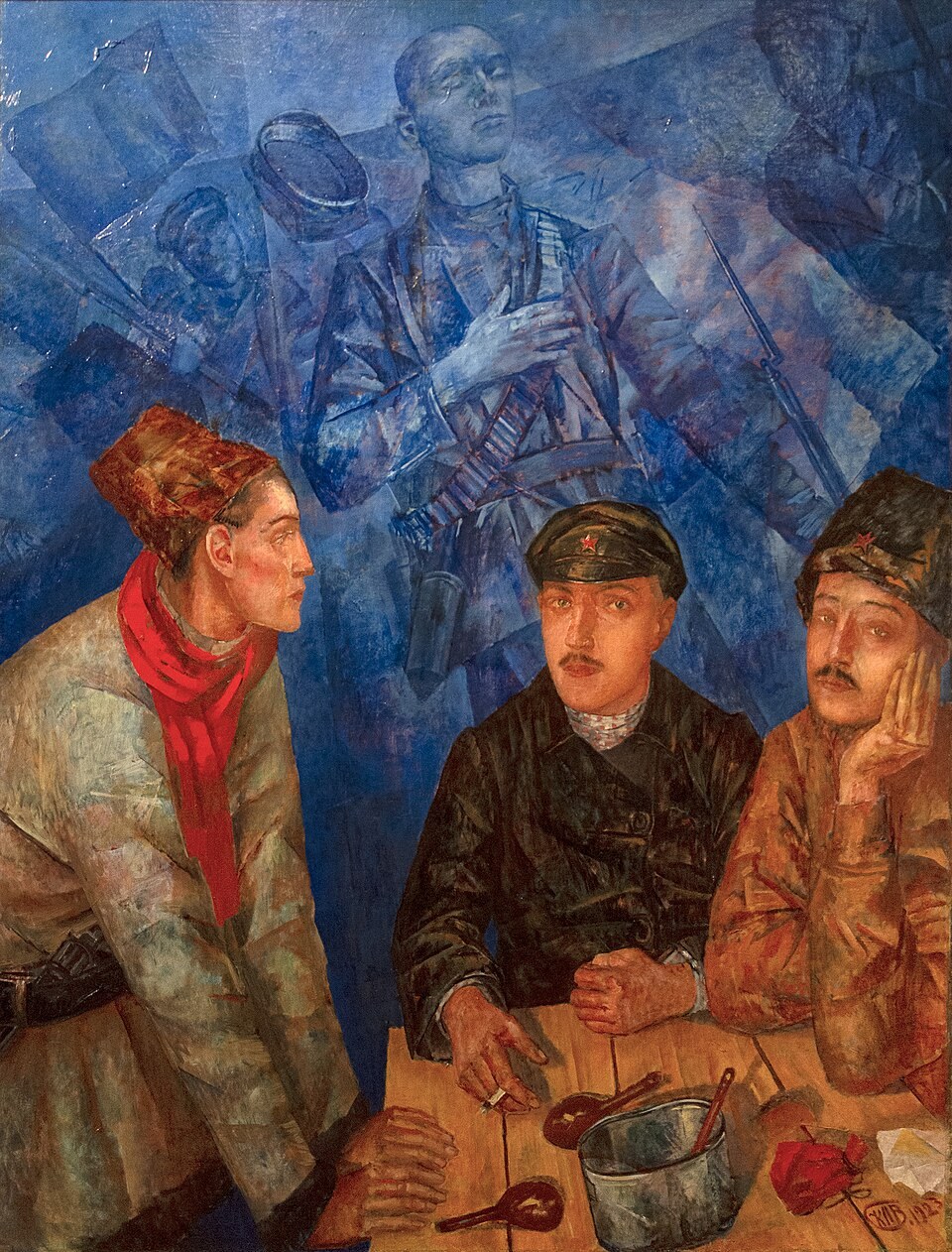 После боя
