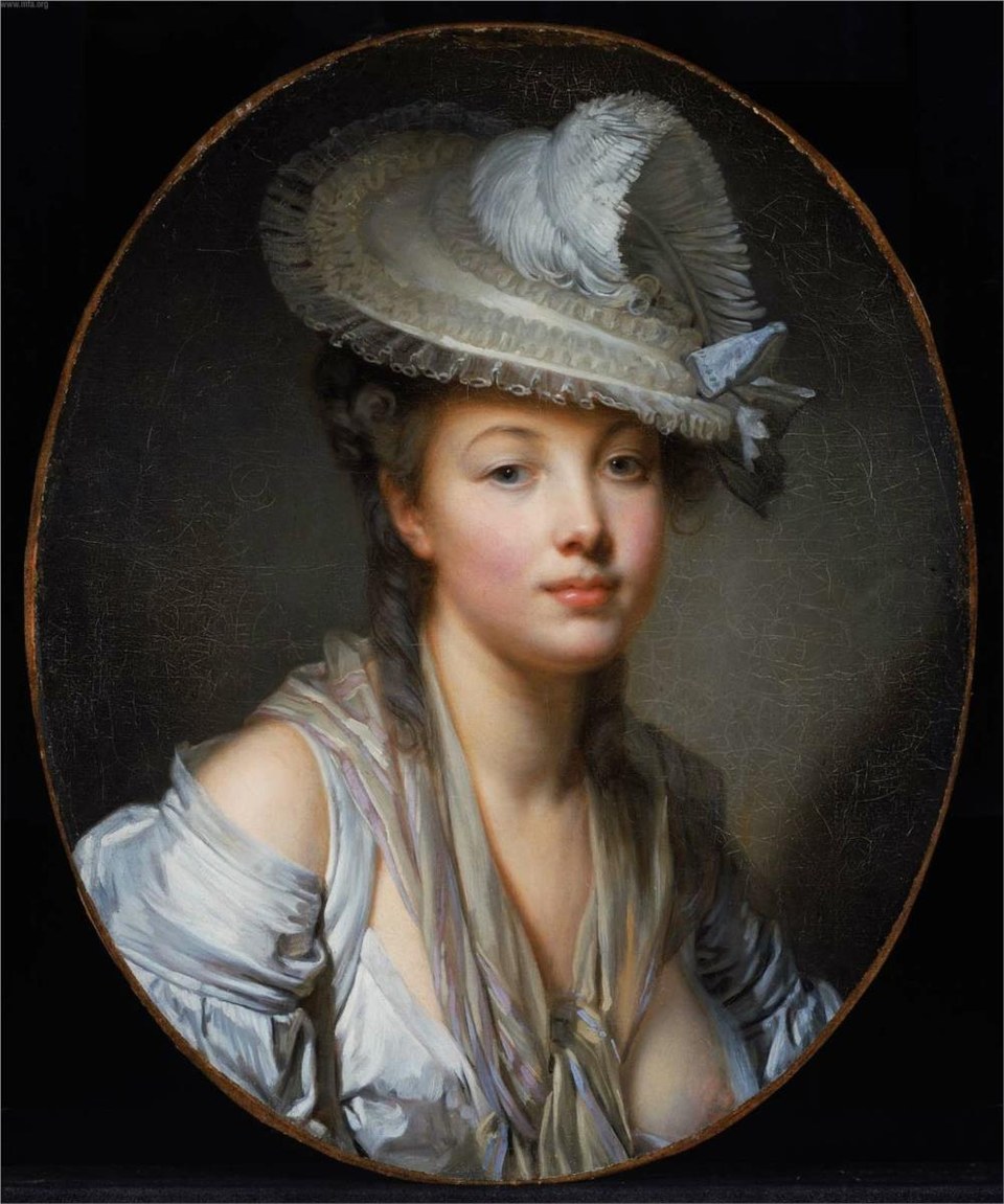 Белая шляпа, 1780