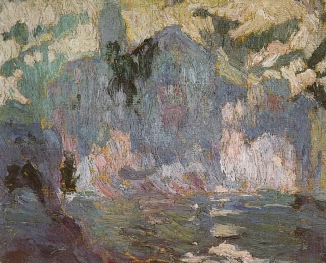 Плайя-Порт-Альгер из Риба-ден-Пичо, 1918 - 1919