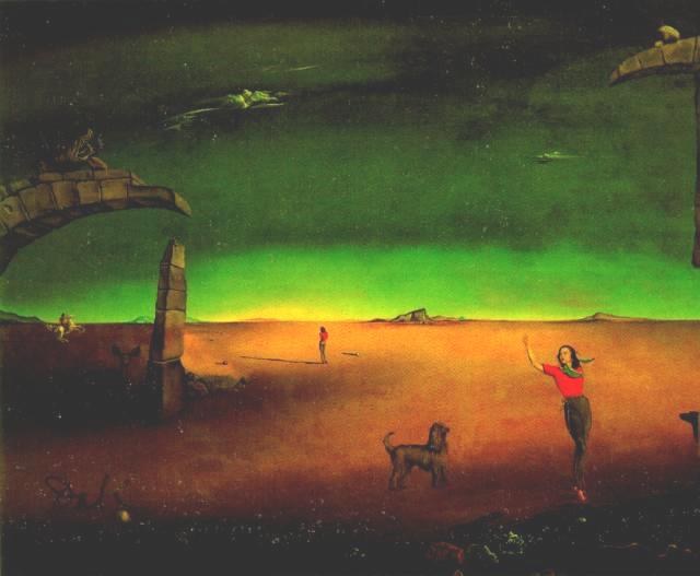 Композиция - Портрет госпожи Евы Кольсман, 1946
