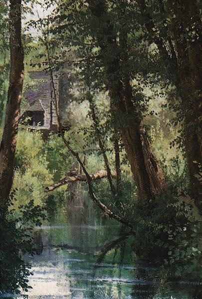 Пруд в Веле, 1874 - Василий Поленов