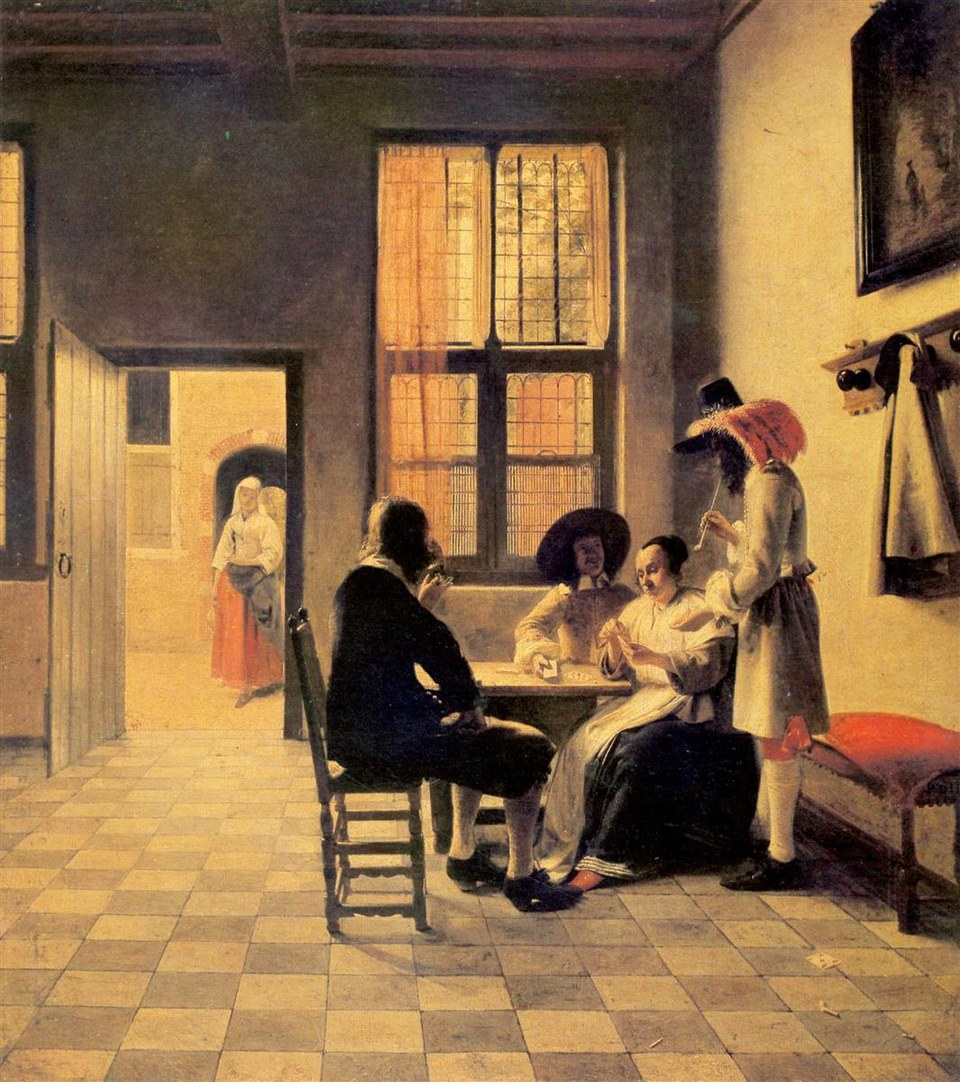 Игроки в карты, 1658