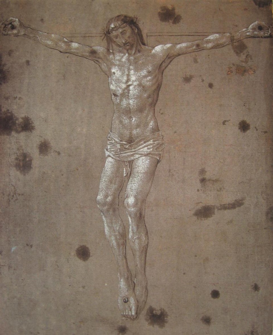Христос на кресте, c.1475 - c.1480 - Хьюго ван дер Гус