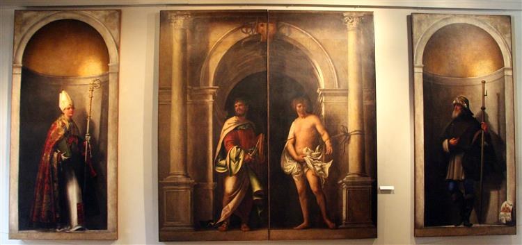Ставни органа Сан-Бартоломео, Венеция, около 1509 г.
