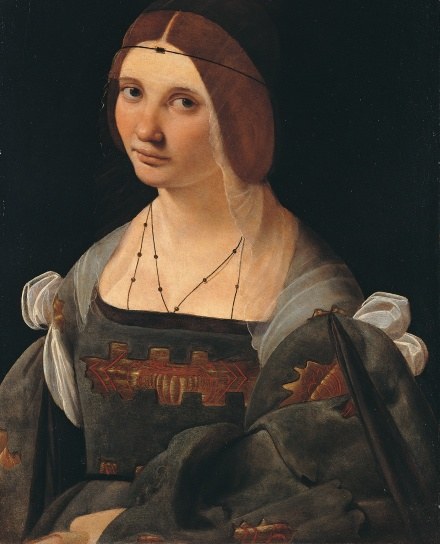 Портрет дамы, 1498 - 1500 - Джованни Антонио Больтраффио