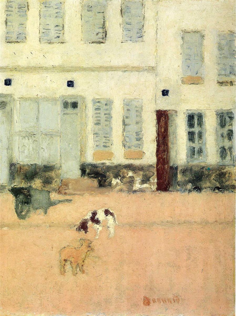 Улица в Эраньи-сюр-Уаз, или Собаки в Эраньи, 1893