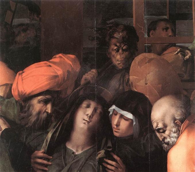 Снятие с креста (фрагмент), 1528