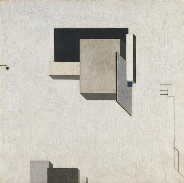 Проун 1 С, 1919 - Эль Лисицкий