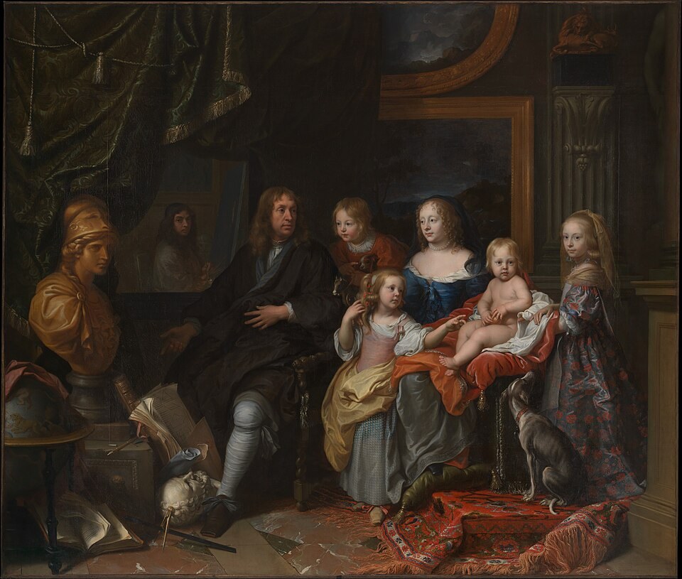 Эверхард Ябах (1618–1695) и его семья