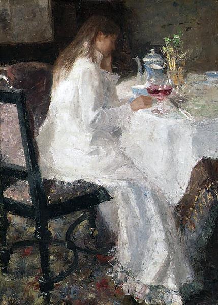 Дама в белом, 1886