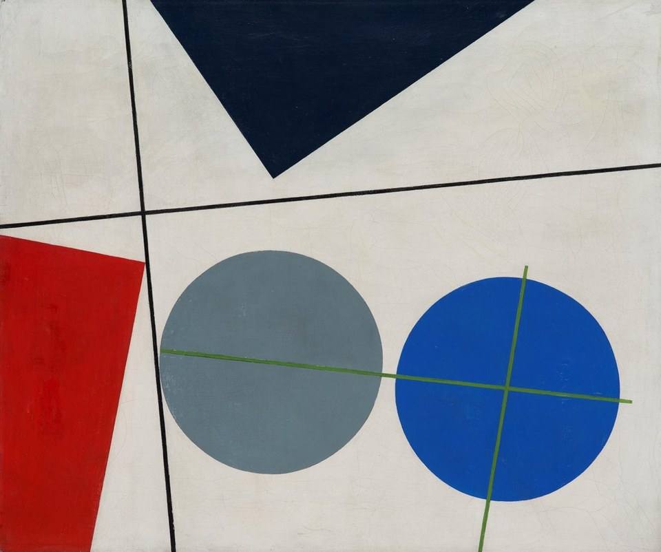 Два круга, плоскости и кресты, 1931