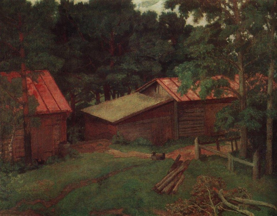 красные крыши