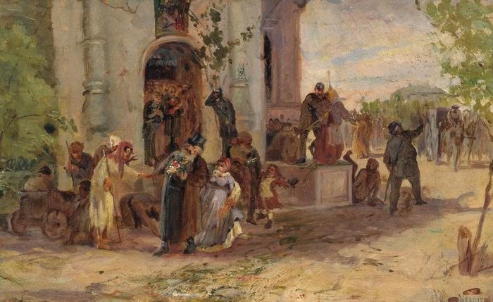 Пятидесятница, 1881 - Михаил Нестеров
