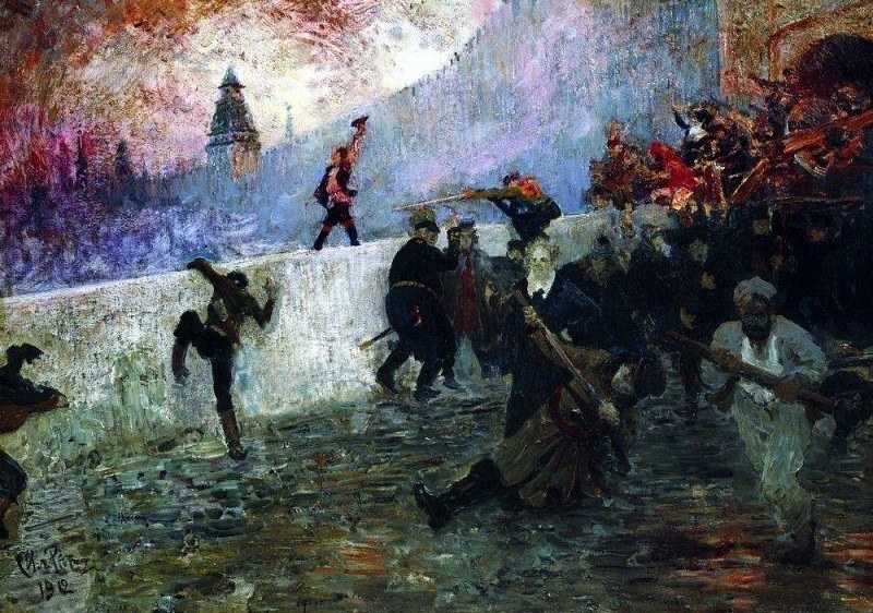 В осаждённой Москве в 1812 году