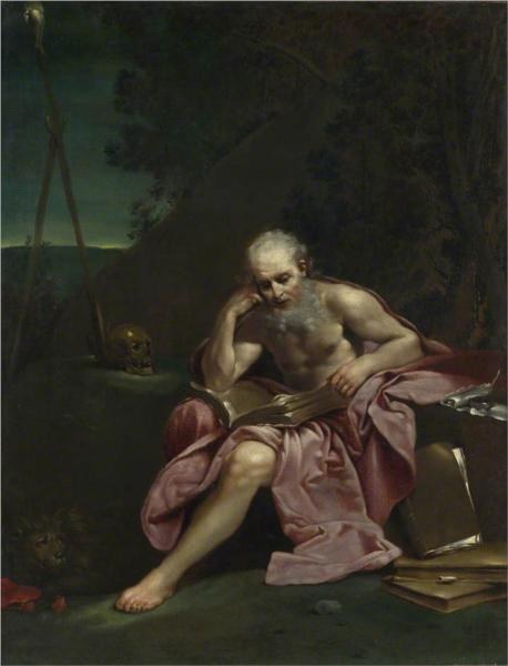 Святой Иероним в пустыне, 1720