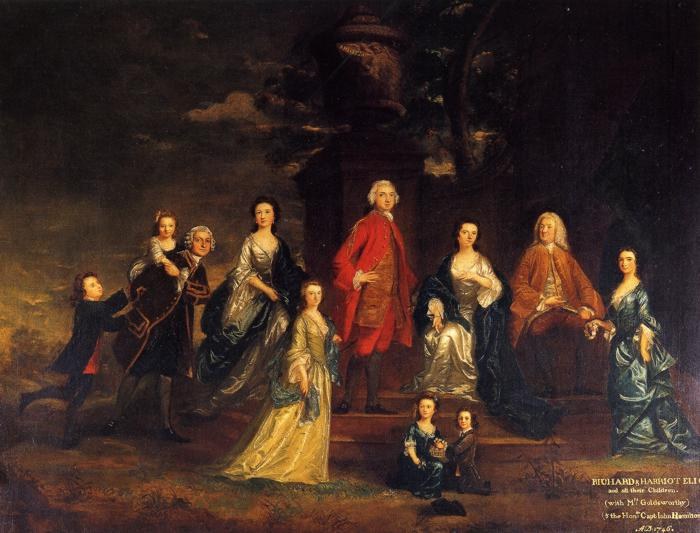 Семья Элиот, c.1746 - Джошуа Рейнольдс
