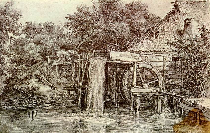Водяная мельница