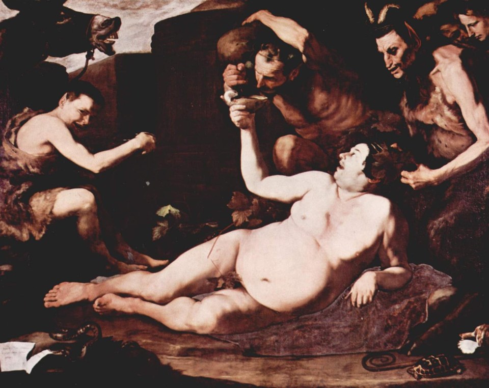 Пьяный Силен, 1626 - Хусепе де Рибера