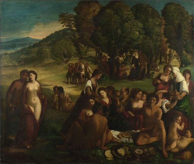Вакханалия, 1520 - 1530
