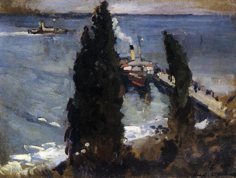 Гурзуф вечером. 1912