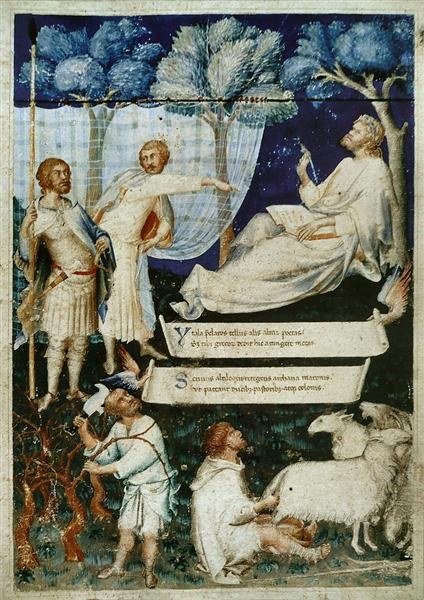 Картина Петрарки Вергилий (титульный лист), 1336