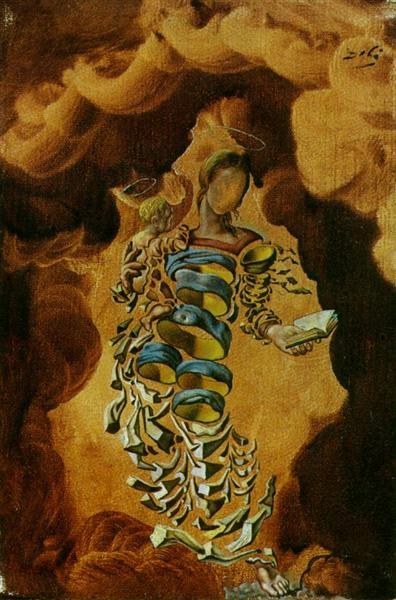 Мадонна в частицах, 1952