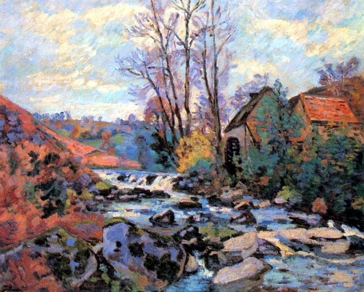 Мельница Бушардон, Крозан, 1895