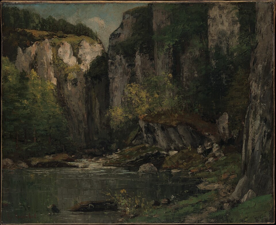 Река и скалы