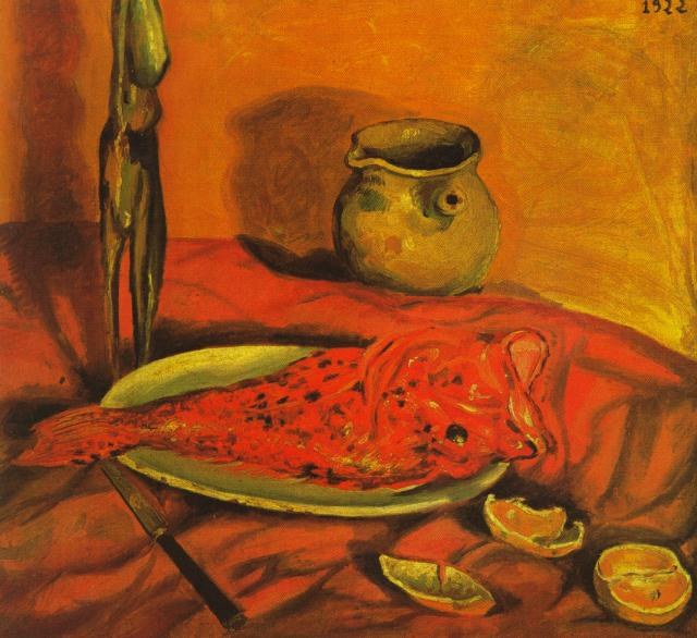 Натюрморт (Осьминог и Скорпион), 1922