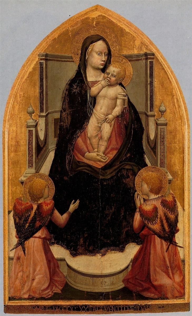 Святой Ювенал Триптих. Центральная панель, c.1422 - 1423