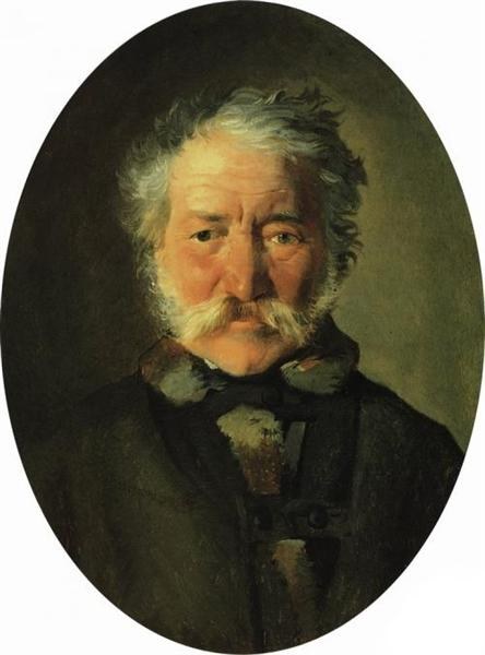 Портрет Петра Забелы, 1856 - Николай Ге