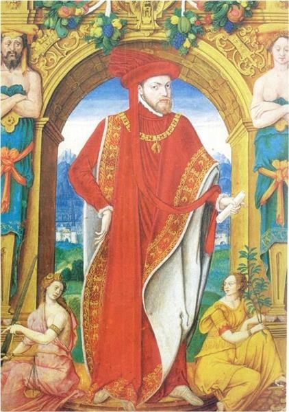 Филипп II как великий магистр ордена, 1530