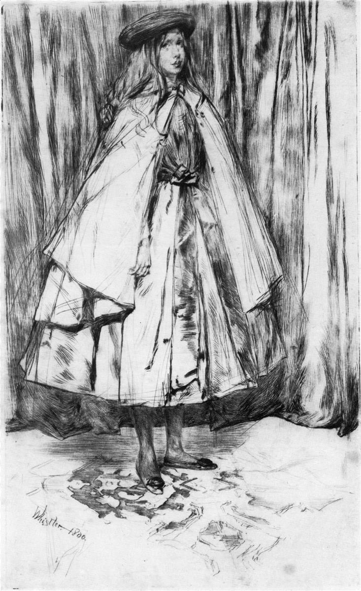 Энни Хейден, 1860 - Джеймс Макнил Уистлер
