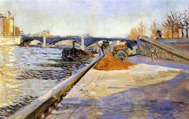 Париж, набережная Турнель, 1886