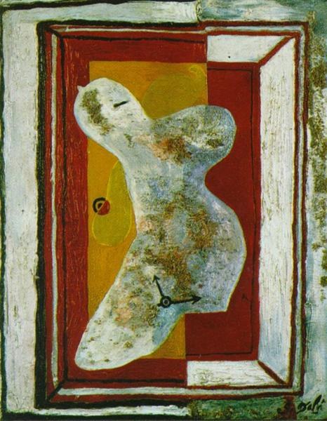Мягкая обнаженная натура (Обнаженные часы), c.1928