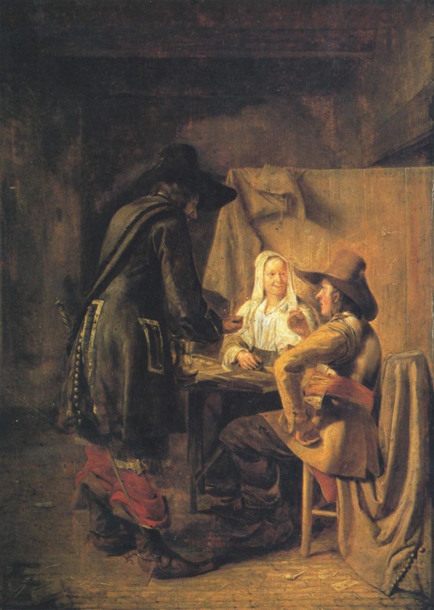Игроки Tric Trac, c.1652 - c.1655